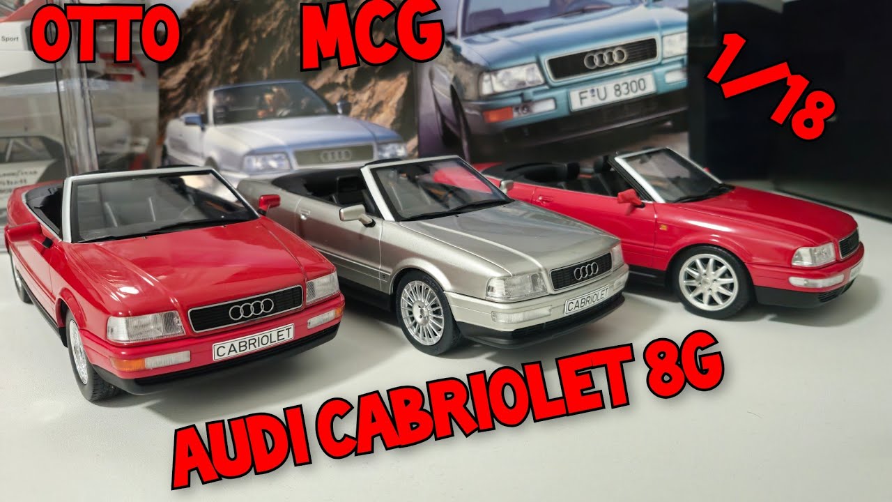 Коллекция Audi в масштабе 1/18 - Audi Cabriolet 8G от Otto & Mcg
