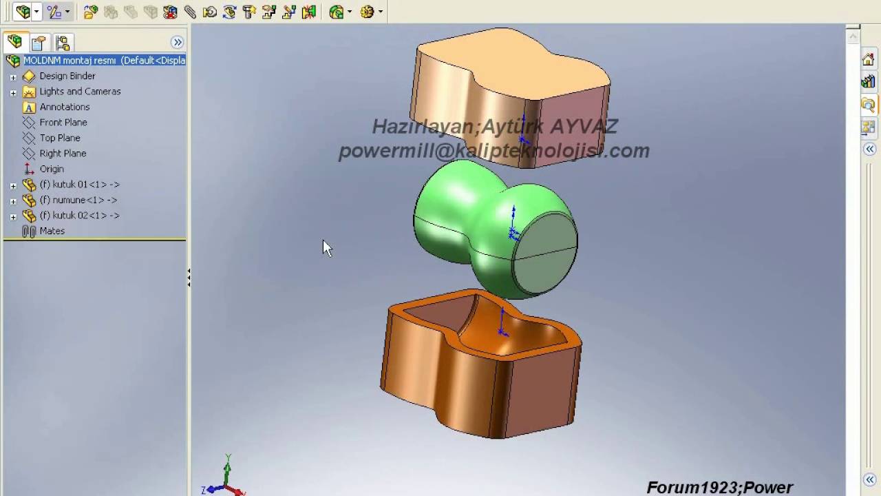 SOLIDWORKS TOOLING SPLIT