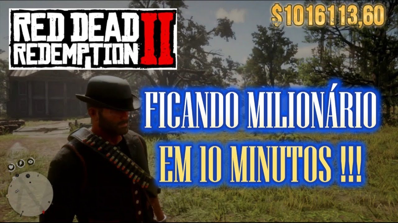 Como ficar MILIONÁRIO no RED DEAD REDEMPTION 2