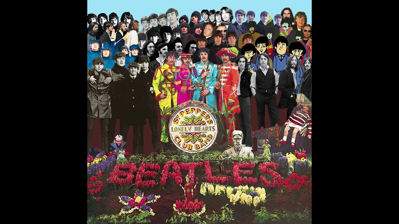 The Beatles - Lucy In The Sky With Diamonds [2017 mix] (pitch corrected-standard tuning)