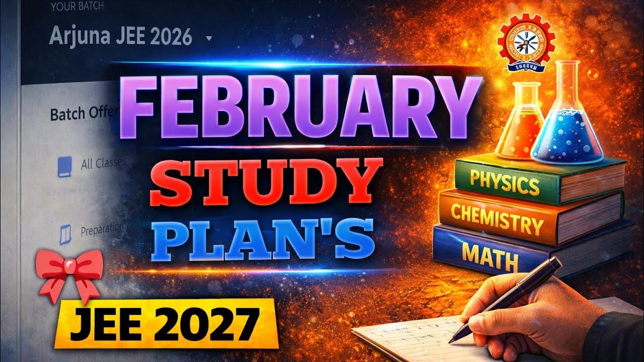 Class 11 Wasted 😔 | My February Study Plan for JEE 2027 (Real & Practical)