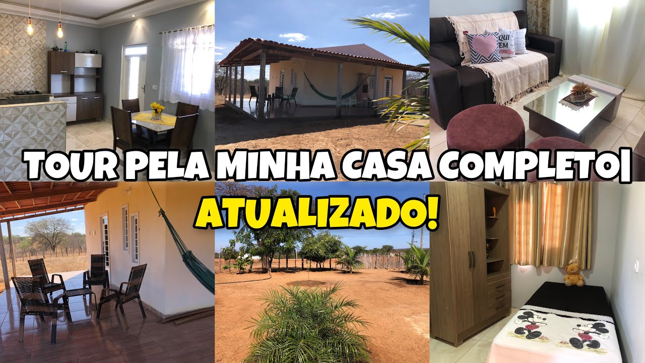 TOUR COMPLETO PELA MINHA CASA| ATUALIZADO!