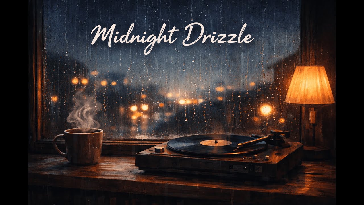 midnight drizzle | late night lofi waves 🌙 | chill beats to study & relax
