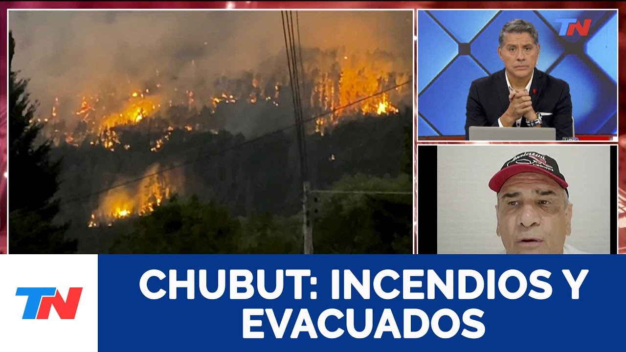 OTRO DIA DE INCENDIOS EN CHUBUT