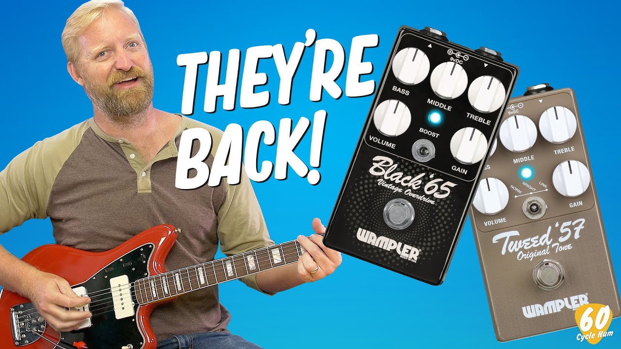 WAMPLER FINALLY DID IT! - The return of the Black '65 and Tweed '57 - BLAST FROM 60 CYCLE HUM PAST!