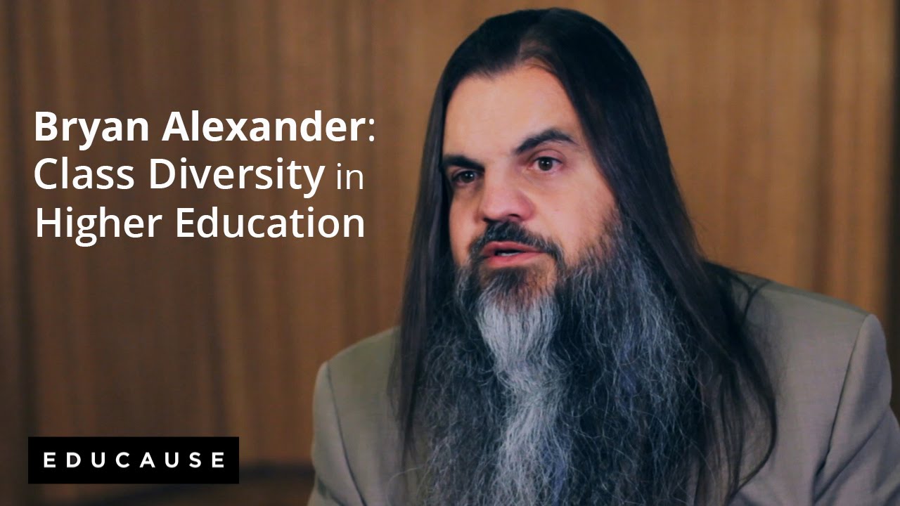 Bryan Alexander on Class Diversity in Higher Education