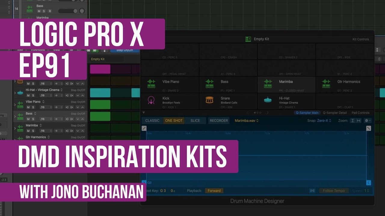 LOGIC PRO X - How to create DMD Inspiration Kits
