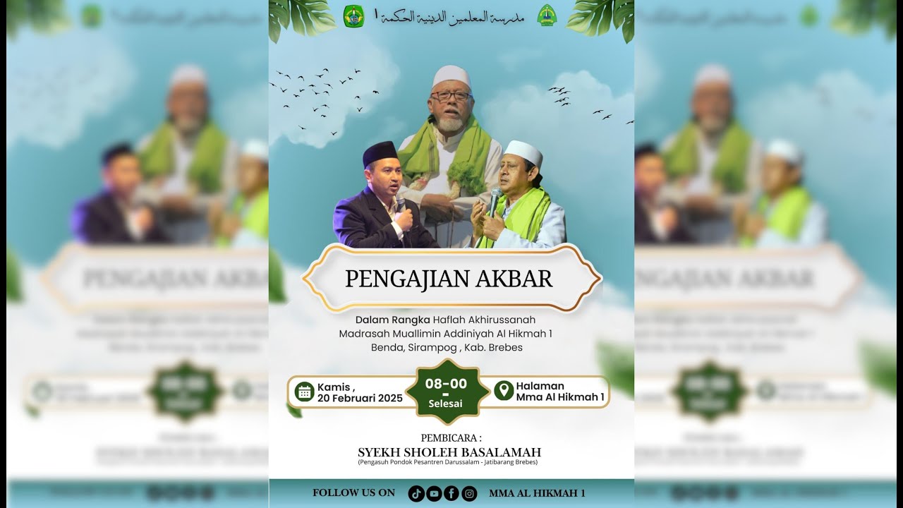 🔴LIVE - HAFLAH AKHIRUSSANAH MADRASAH MUALIMIN ADDINIYAH AL HIKMAH 1 BENDA | 20 FEBRUARI 2025
