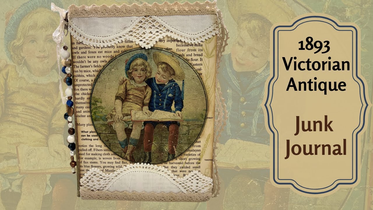 Victorian Era Junk Journal Flip Through by Hyperstamper