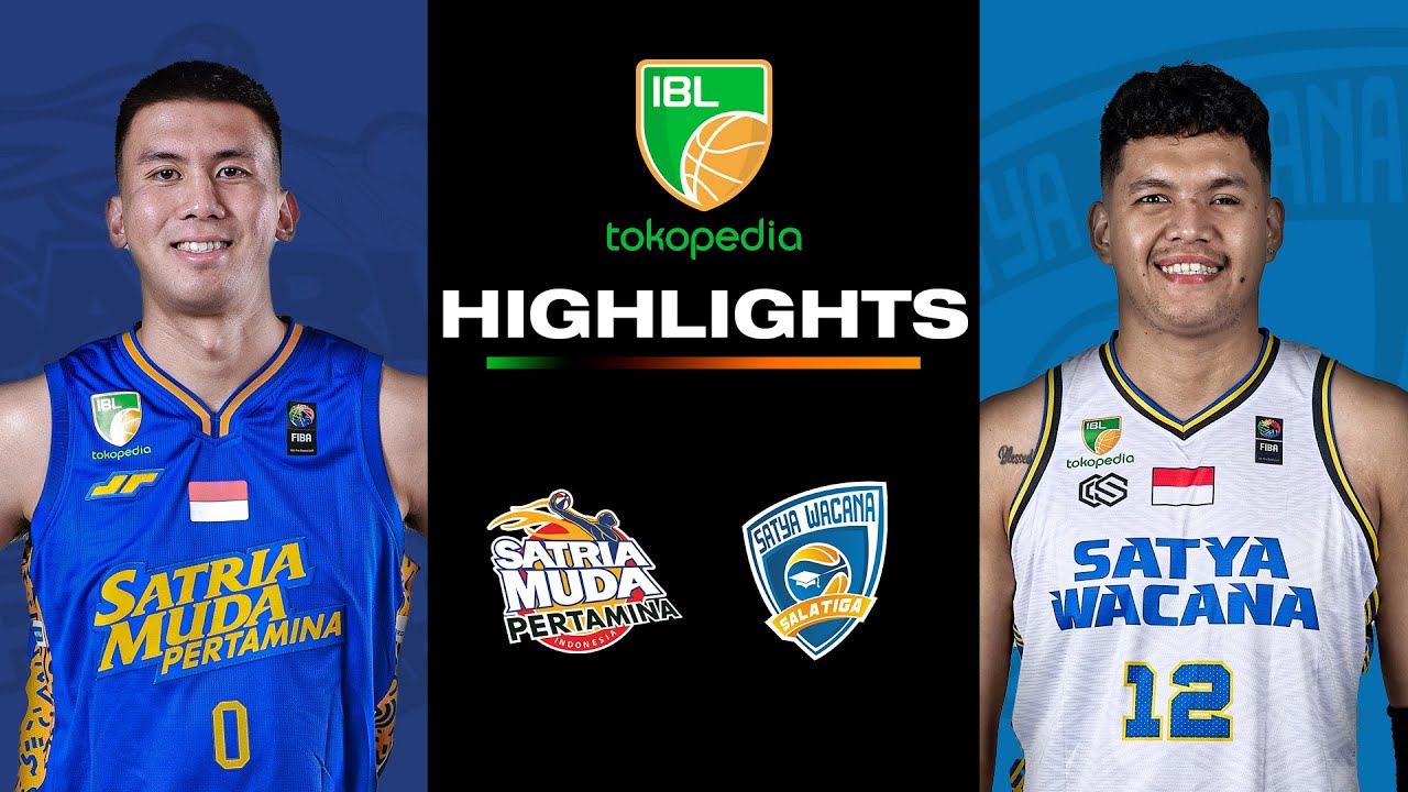 Highlight: Satria Muda Pertamina vs Satya Wacana Salatiga | 20 April 2024 | IBL Tokopedia 2024