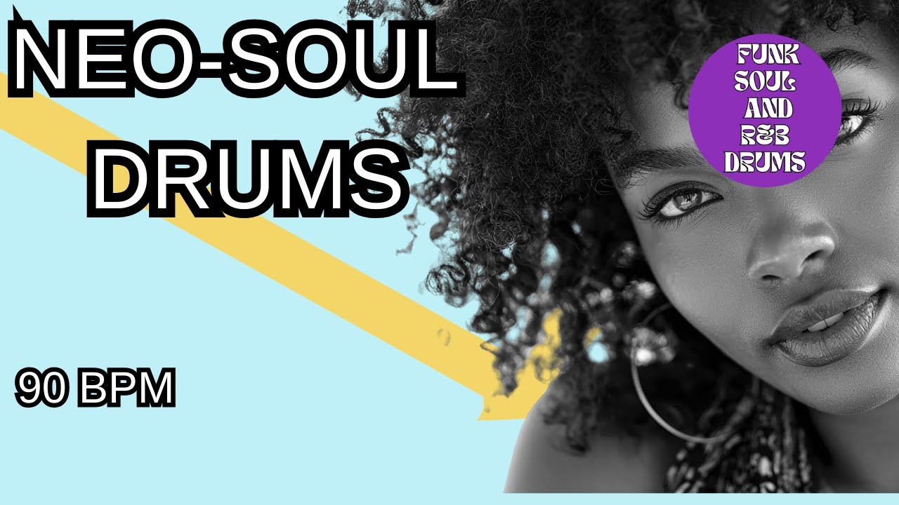 Neo Soul Drum Loop 90 BPM | Classic Chill Vibe | Royalty Free Drum Track