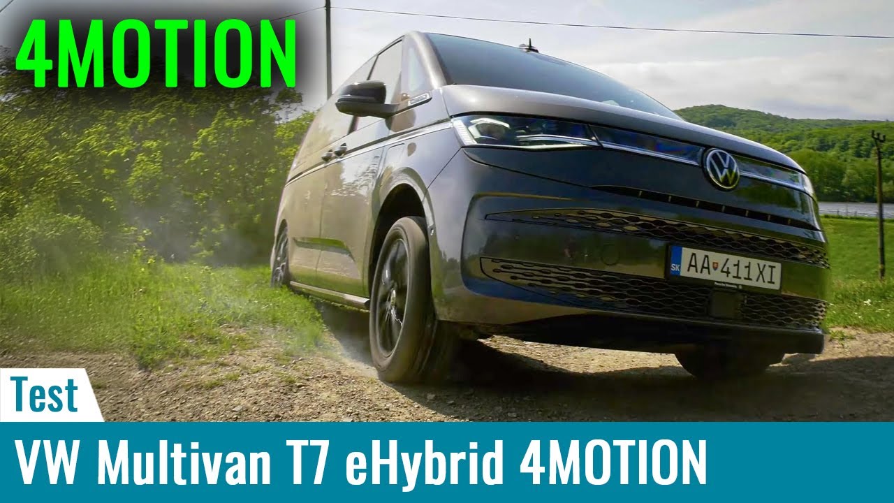 VW Multivan T7 PHEV 4MOTION TEST 2025: Dôkladne sme otestovali pohon 4x4 aj plug-in hybrid