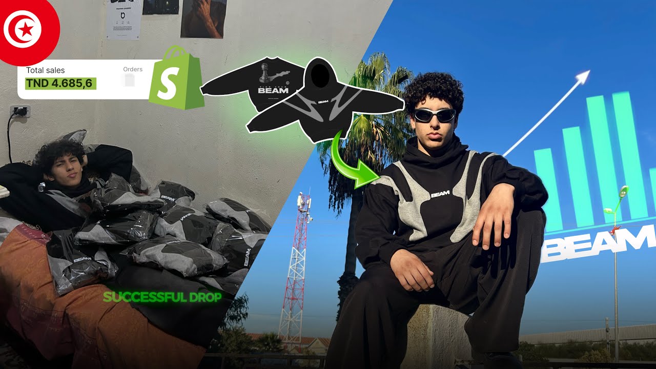 4,000DT in One Night! Beam’s Tunisian Streetwear Takeover (Full Drop)