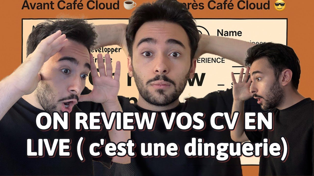 ON REVIEW VOS CV EN LIVE !