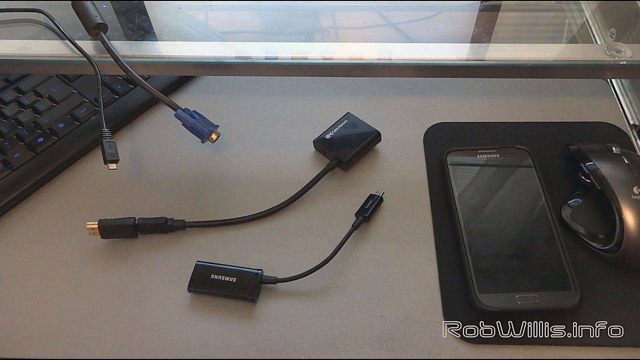 Samsung Note 2 - MHL VIDEO OUT to HDMI VGA to a HDTV or monitor! BLANK NO OUTPUT FIX!