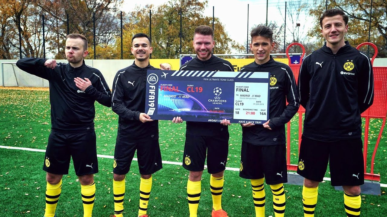 Fußball Challenge ums Champions League FINAL Ticket | (FeelFIFA, Proownez, Gamerbrother & Phineas)