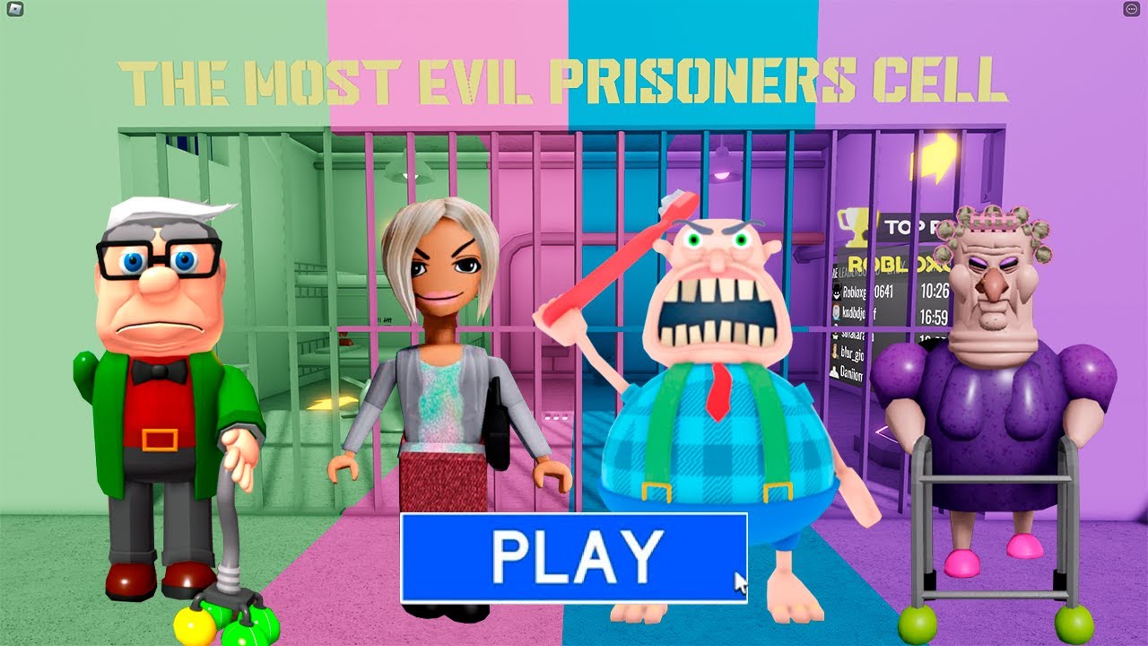 GRANDPA VS EVIL KAREN VS MR MEANIE VS GRUMPY GRAN? OBBY Full Gameplay #roblox