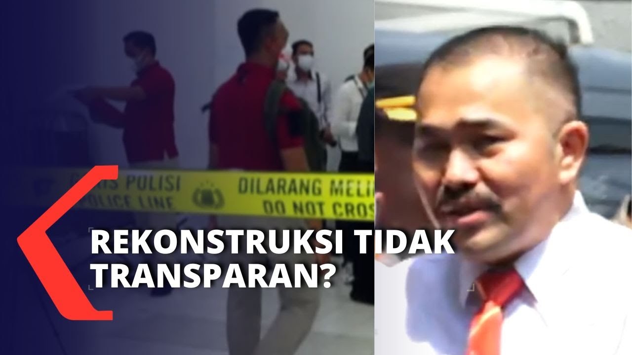 Kamaruddin Simanjuntak Sebut Rekonstruksi Kasus Brigadir Yosua Tidak Transparan & Menyalahi HAM!