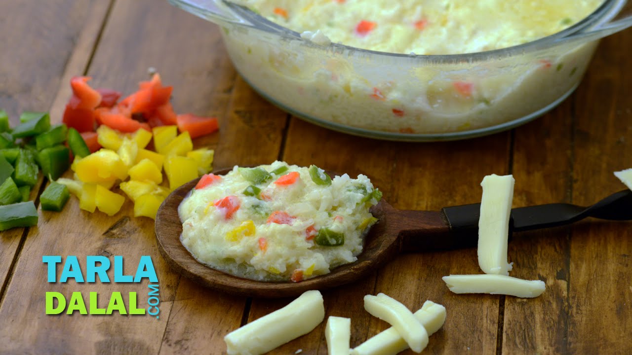 रिसोट्टो रेसिपी (Risotto / How to make perfect Vegetarian Italian Risotto) by Tarla Dalal