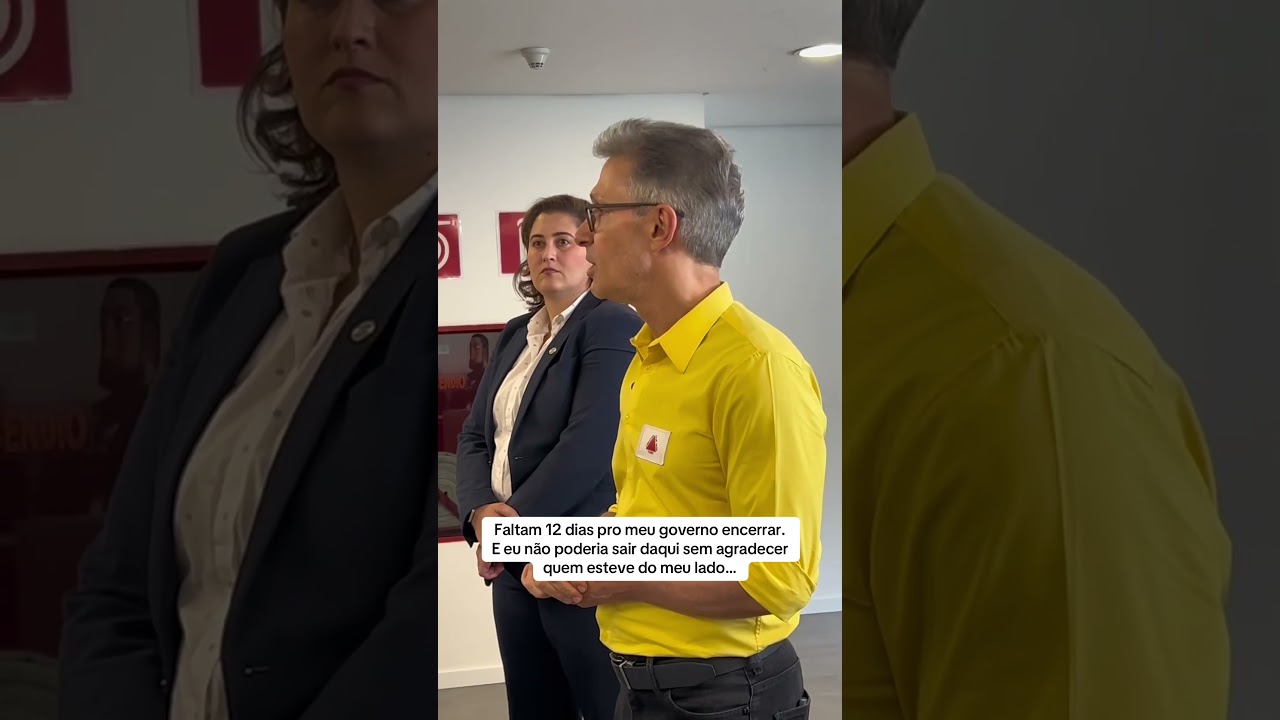 Faltam 12 dias pro meu governo encerrar. N&atilde;o poderia sair sem agradecer quem esteve do meu lado&hellip;