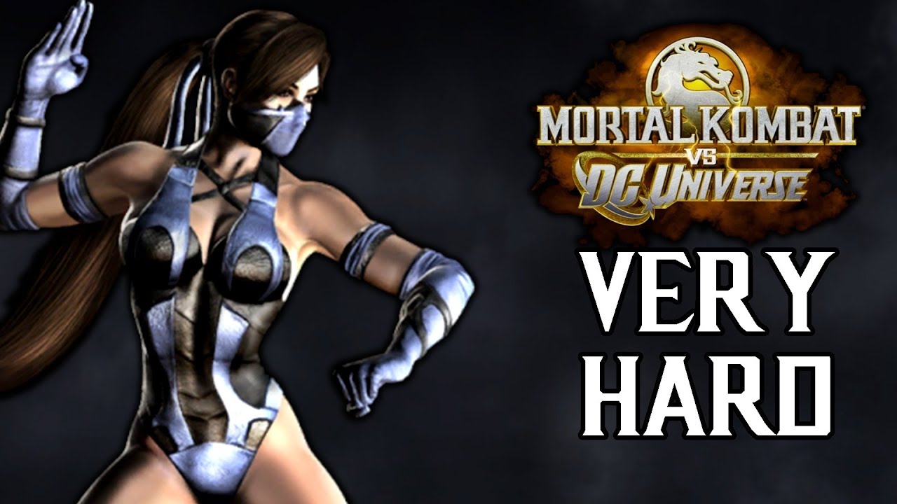 Mortal Kombat Vs. DC Universe - Kitana Arcade Mode (VERY HARD) NO MATCHES LOST