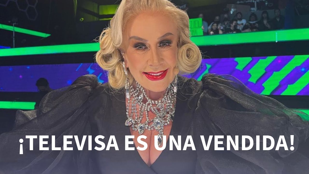 Laura Zapata dice ¡Televisa es una vendida!