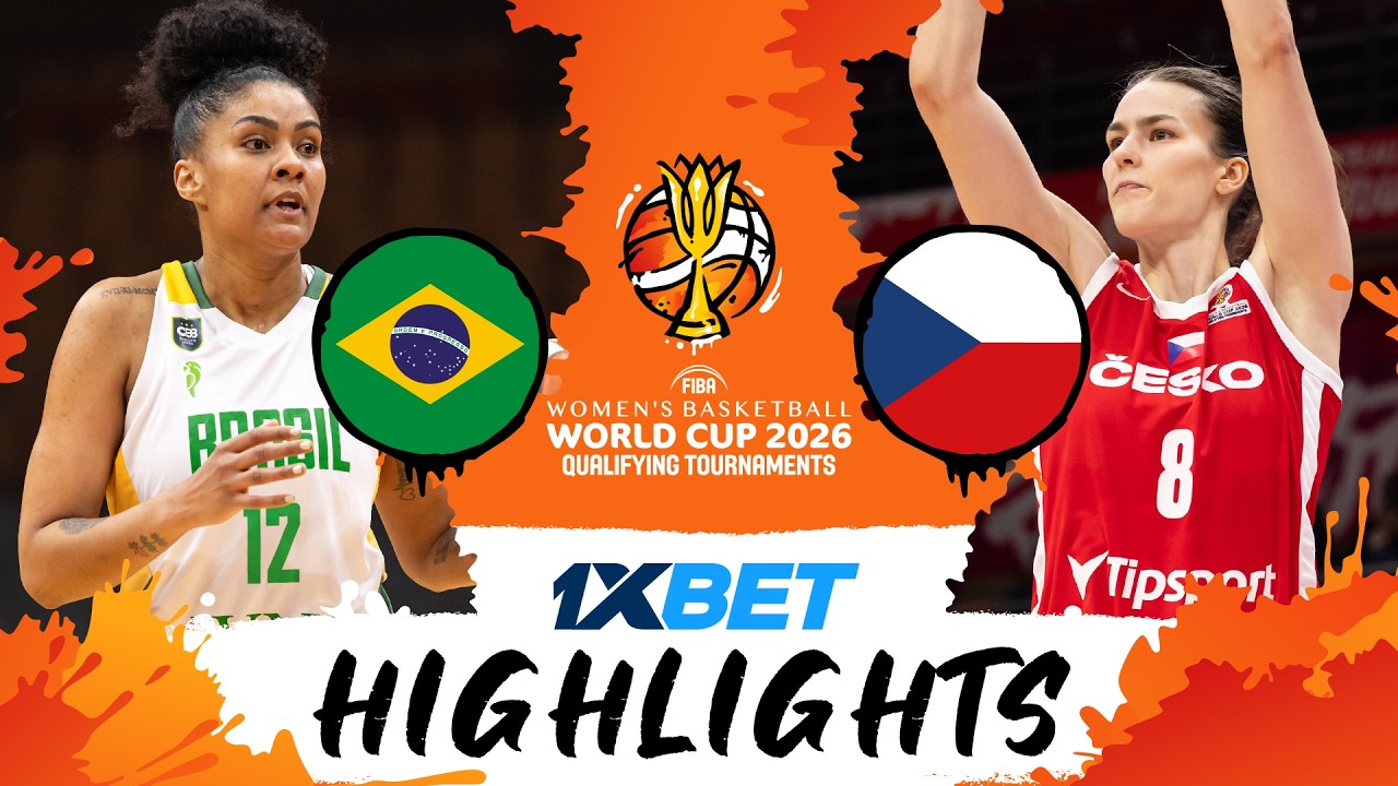 Brazil 🇧🇷 v Czechia 🇨🇿 | Highlights | #FIBAWWC 2026 Qualifying Tournament