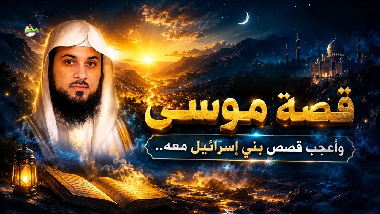 يحكي العريفي بداية قصة موسي ﷺ وأعجب قصص بَنِي إِسْرَائِيلَ معه!