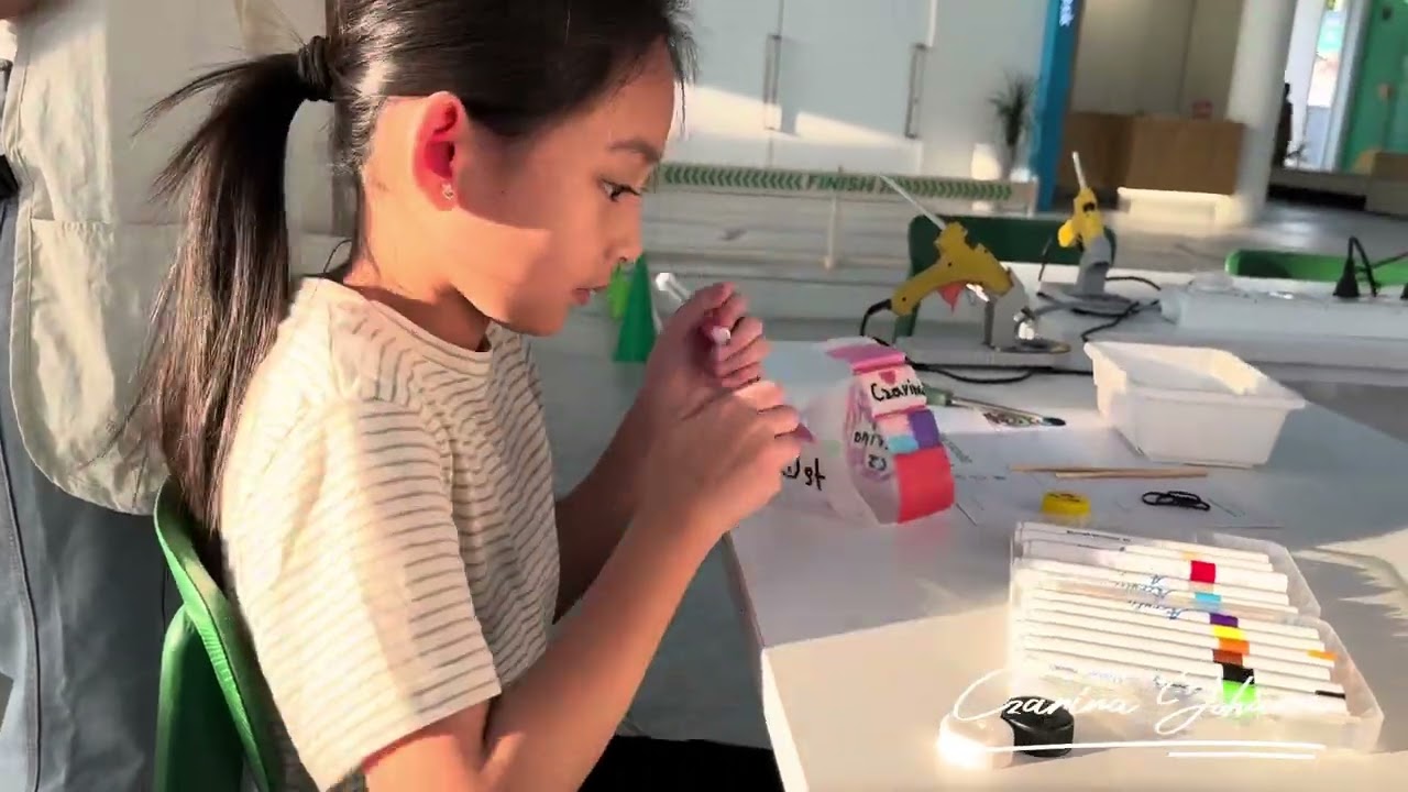 Czarina Makes Recycle Bottle Into A Toy Car 