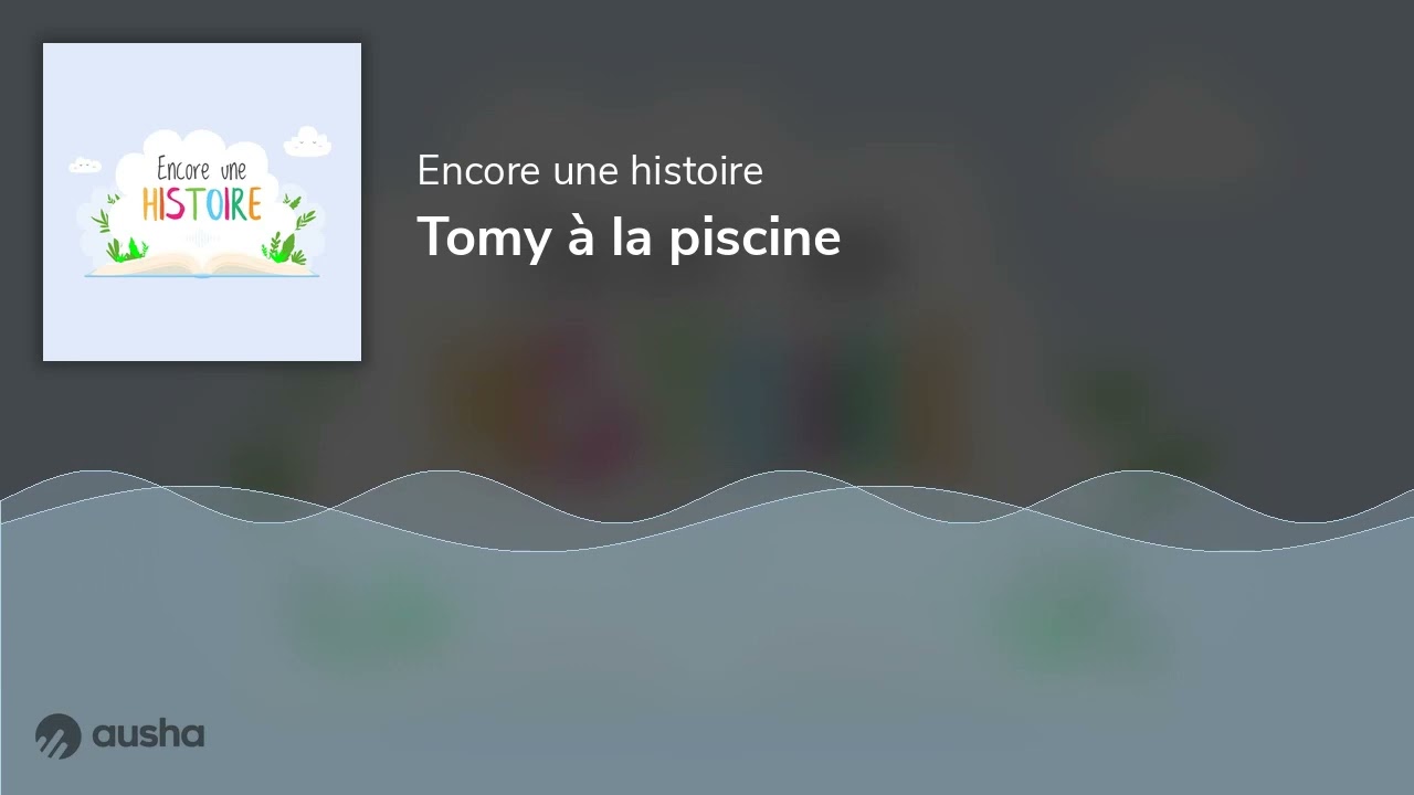 Tomy à la piscine