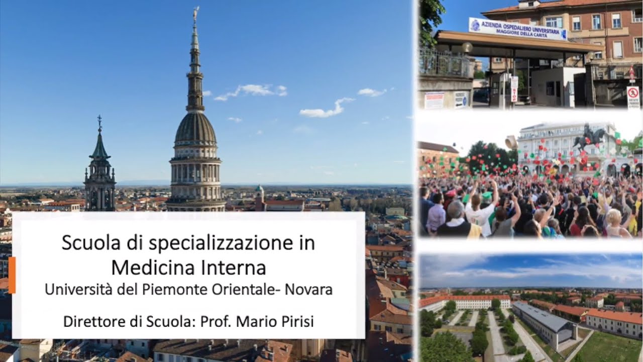 Presentazione della Scuola di Medicina Interna dell'Università del Piemonte Orientale