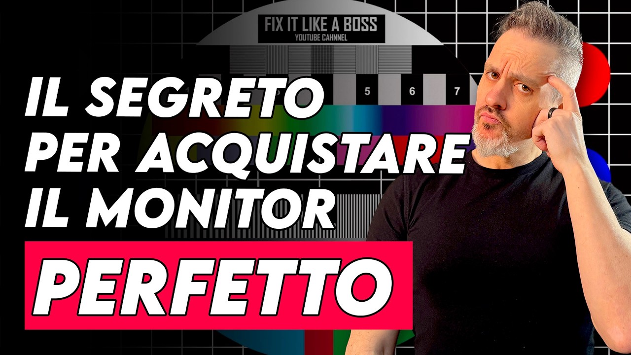 Come scegliere il monitor PC, SENZA BUTTARE SOLDI