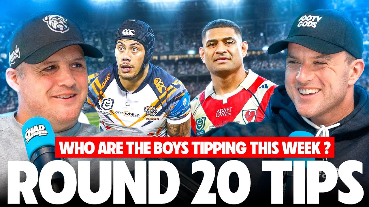 Who Are The Boys Tipping This Week? | Round 20 NRL Tips With Josh Morris