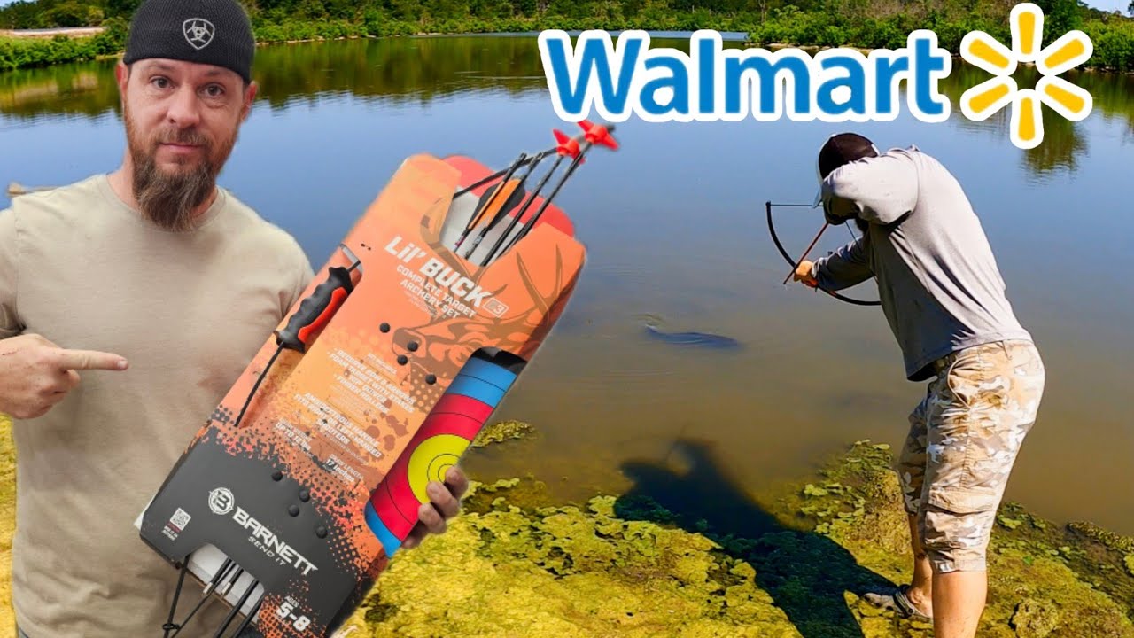 Can you bowfish with a Walmart kids bow???