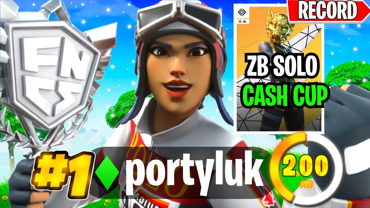 My BEST Solo ZB  Cash Cup Of OG Season🏆