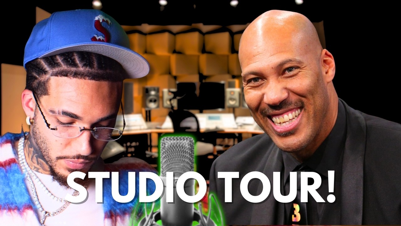 Inside The Ball Brothers Studio: Lavar Ball's Exclusive Tour!