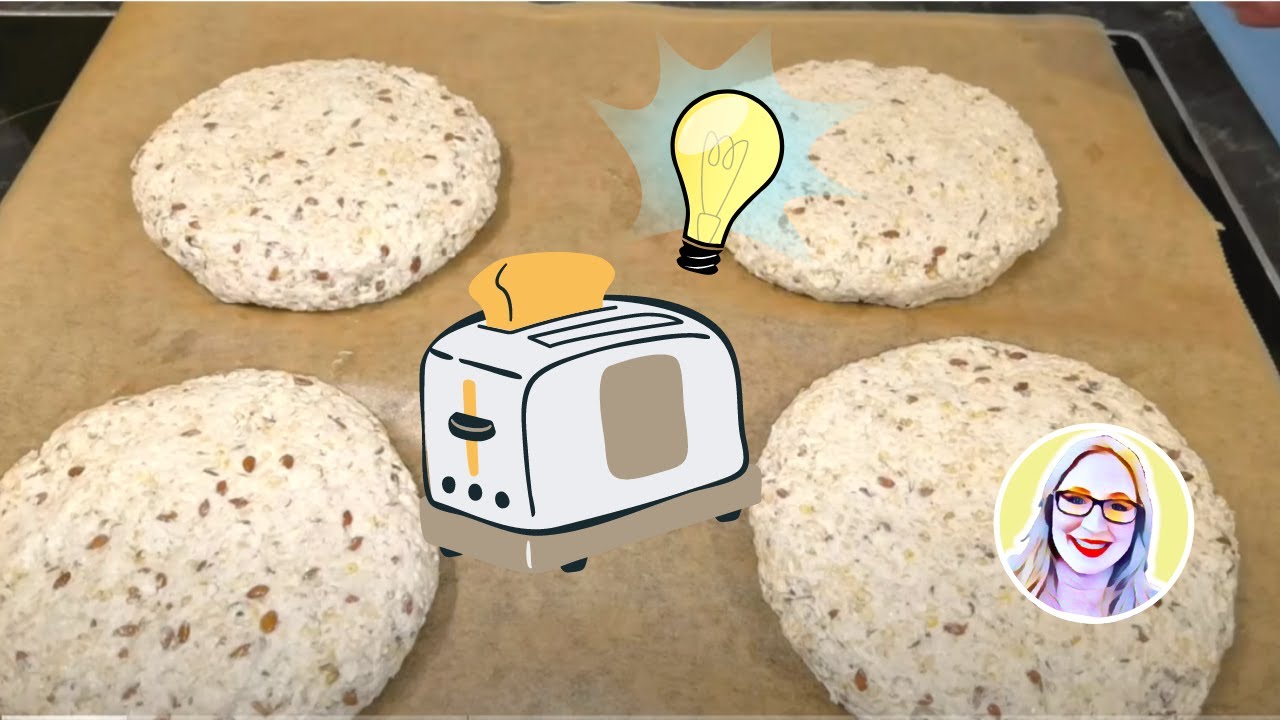 Vergiss den Kauf: Leckere, gesunde und fluffige Br&ouml;tchen f&uuml;r den Toaster - Das einfache Rezept!