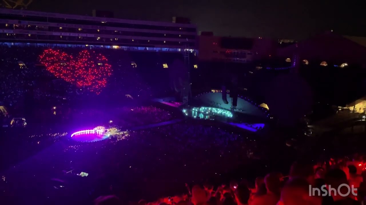 COLDPLAY. Music of the Spheres World Tour - Madison, July 19, 2025