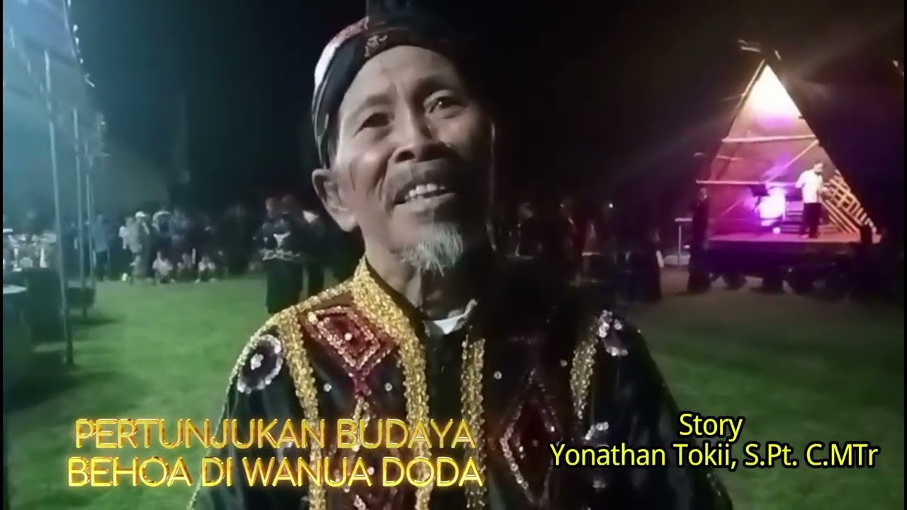 Pertunjukan Budaya Unik Tampo Lore Behoa  kec Lore Timur kabupaten Poso Sulawesi Tengah  