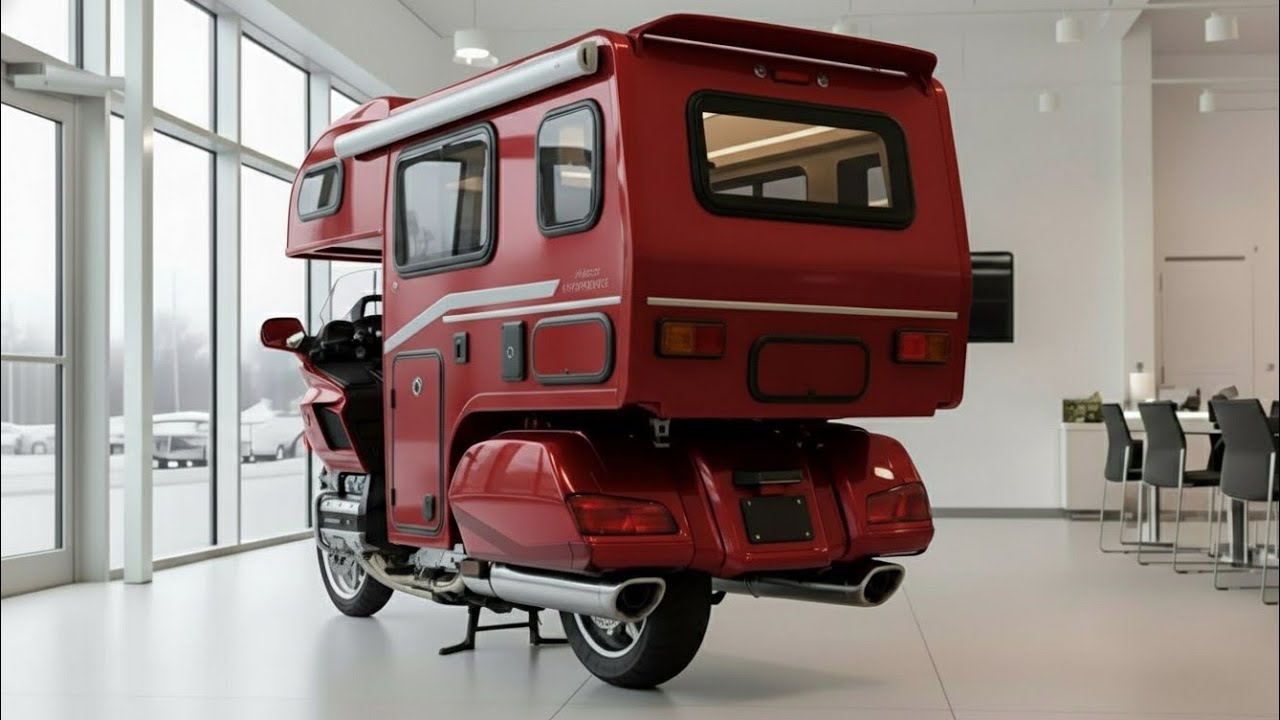 2026–2027 Honda Gold Wing GCT Camper | Luxury Touring Trike Camper for Ultimate Road Trips