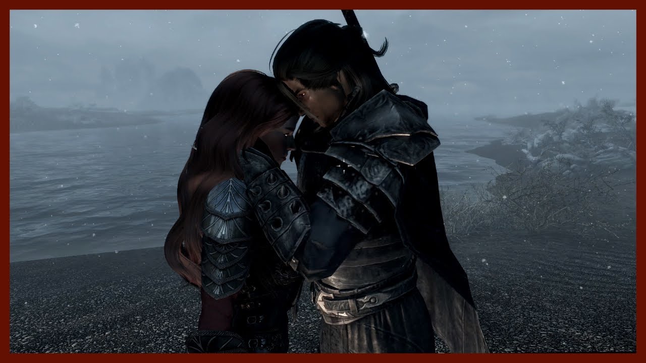 Kaidan after the Thalmor Party Quest! (ROMANTIC) | Immersive Features Kaidan | SKYRIM