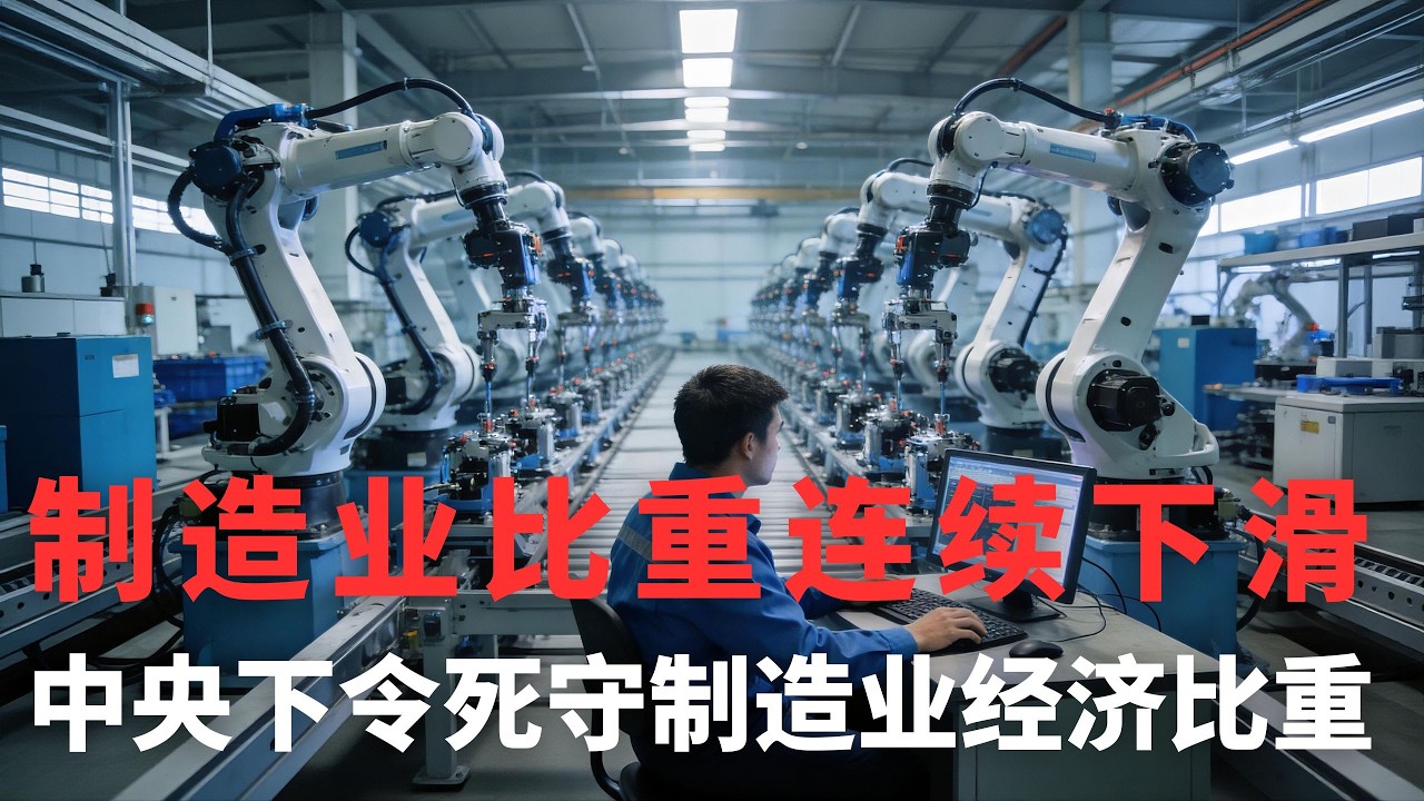 制造业红线 20%：中国必须死守得经济压舱石！从成本优势到生态壁垒，中国如何守住世界工厂？