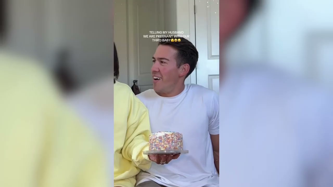 When I told my husband I was pregnant again #USA#fyp#husband#viral#pregnant