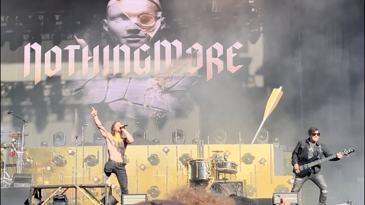 NOTHING MORE - HOUSE ON SAND Live @ Aftershock 2024
