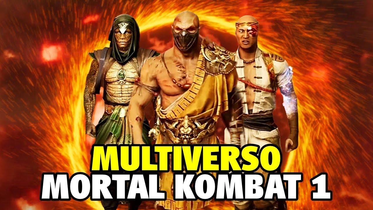TODAS 33 FUSÕES QUE APARECERAM EM MORTAL KOMBAT 1 2023 (VARIANTES DO MULTIVERSO -  MODO HISTÓRIA)