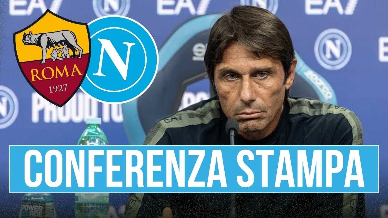 CONTE in conferenza stampa: calciomercato e Roma-Napoli 🎙️ Serie A ⚽ VIDEO INTEGRALE