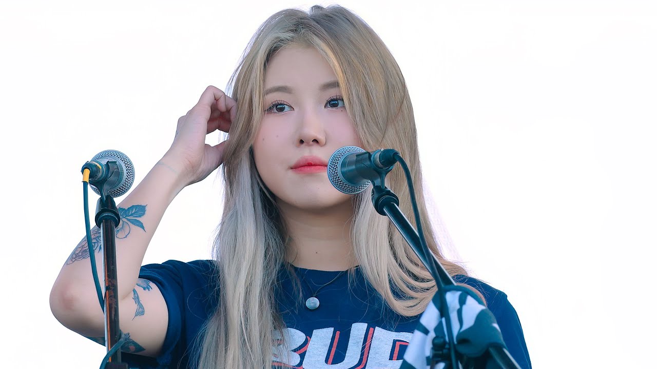 230804 백예린 I 더 발룬티어스 'Summer' 직캠 The Volunteers fancam 가사 자막 해석 @ 인천 펜타포트 락 페스티벌 by Jinoo