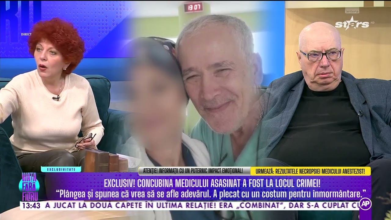 EXCLUSIV! CONCUBINA MEDICULUI ASASINAT A FOST LA LOCUL CRIMEI!