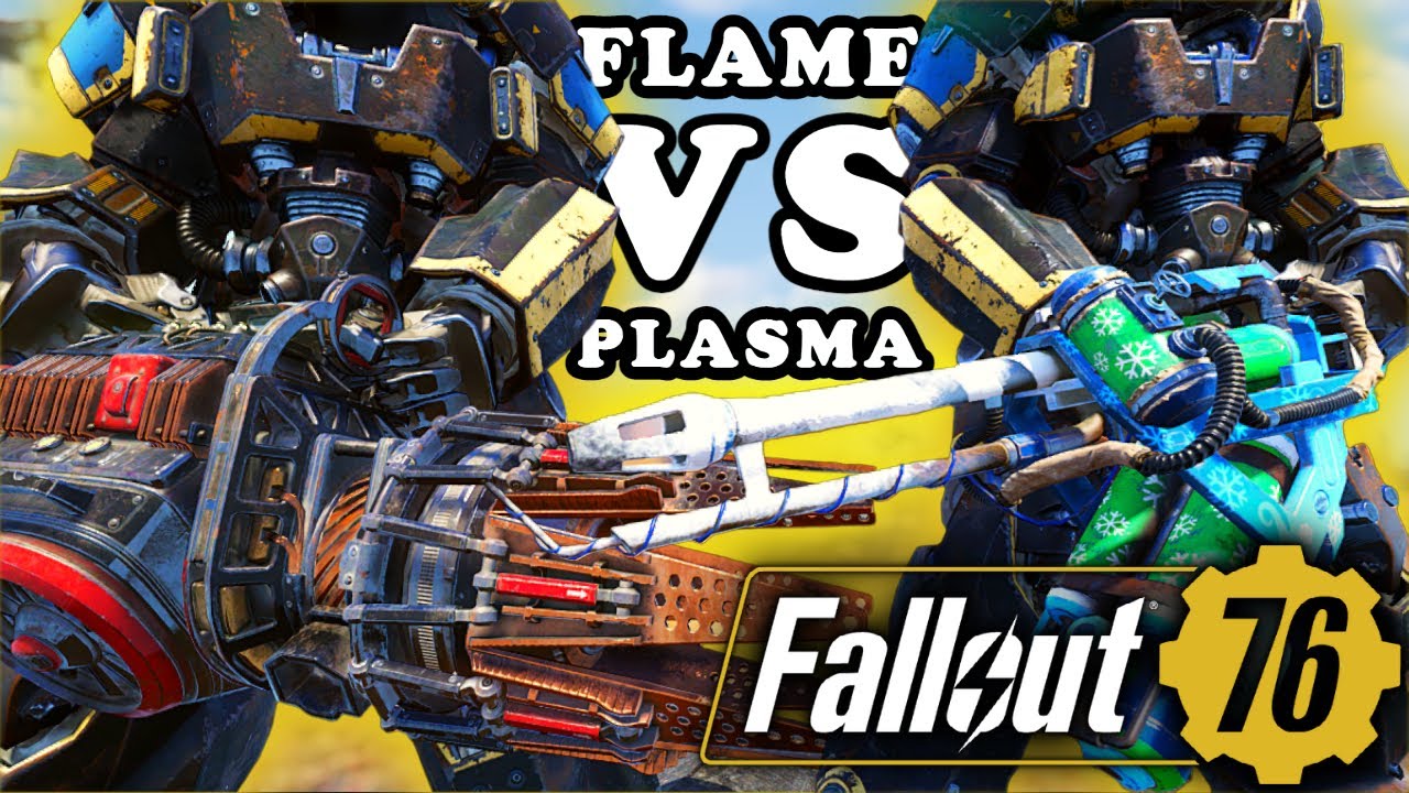 Which Is THE BEST Heavy Boss Killer? FLAMER VS GATLING PLASMA TOP End Game Choices - Fallout 76