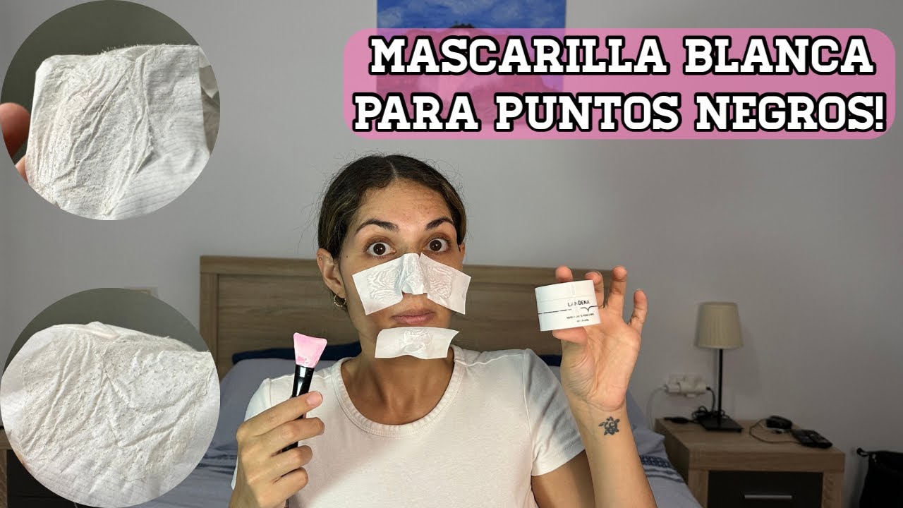 MASCARILLA BLANCA PARA PUNTOS NEGROS - Kystutorial - Lambena